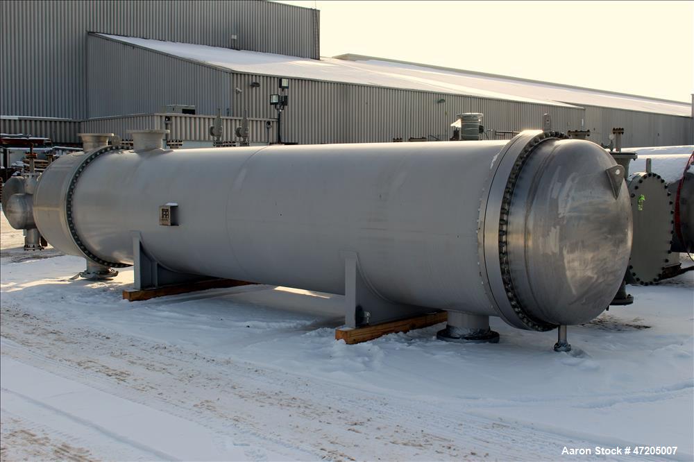 Unused- Harris Thermal Transfer Products 2 Pass Shell & Tube Heat Exchanger, Approximate 8,391 Square Foot, Type BEM, Size 56.3-20, Horizontal. Carbon steel shell rated 150 psi at -30 to 170 degrees ...