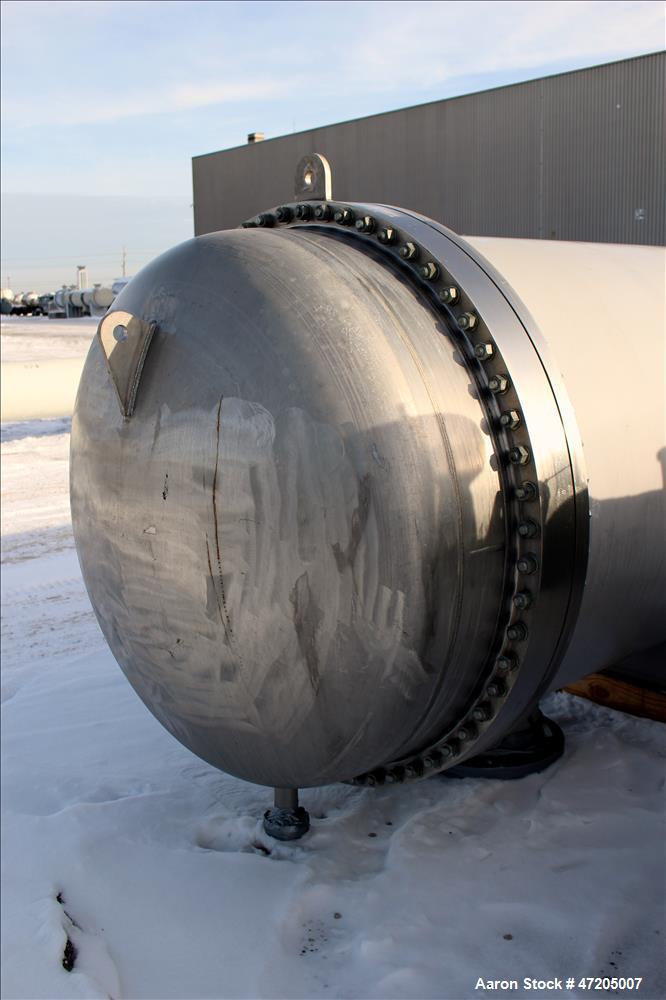 Unused- Harris Thermal Transfer Products 2 Pass Shell & Tube Heat Exchanger, Approximate 8,391 Square Foot, Type BEM, Size 56.3-20, Horizontal. Carbon steel shell rated 150 psi at -30 to 170 degrees ...