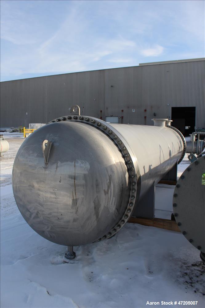 Unused- Harris Thermal Transfer Products 2 Pass Shell & Tube Heat Exchanger, Approximate 8,391 Square Foot, Type BEM, Size 56.3-20, Horizontal. Carbon steel shell rated 150 psi at -30 to 170 degrees ...