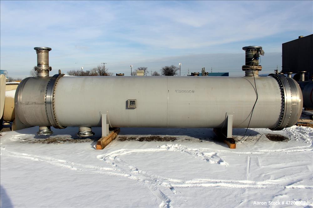 Unused- Harris Thermal Transfer Products 2 Pass Shell & Tube Heat Exchanger, Approximate 8,391 Square Foot, Type BEM, Size 56.3-20, Horizontal. Carbon steel shell rated 150 psi at -30 to 170 degrees ...