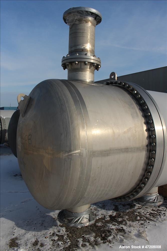 Unused- Harris Thermal Transfer Products 2 Pass Shell & Tube Heat Exchanger, Approximate 8,391 Square Foot, Type BEM, Size 56.3-20, Horizontal. Carbon steel shell rated 150 psi at -30 to 170 degrees ...