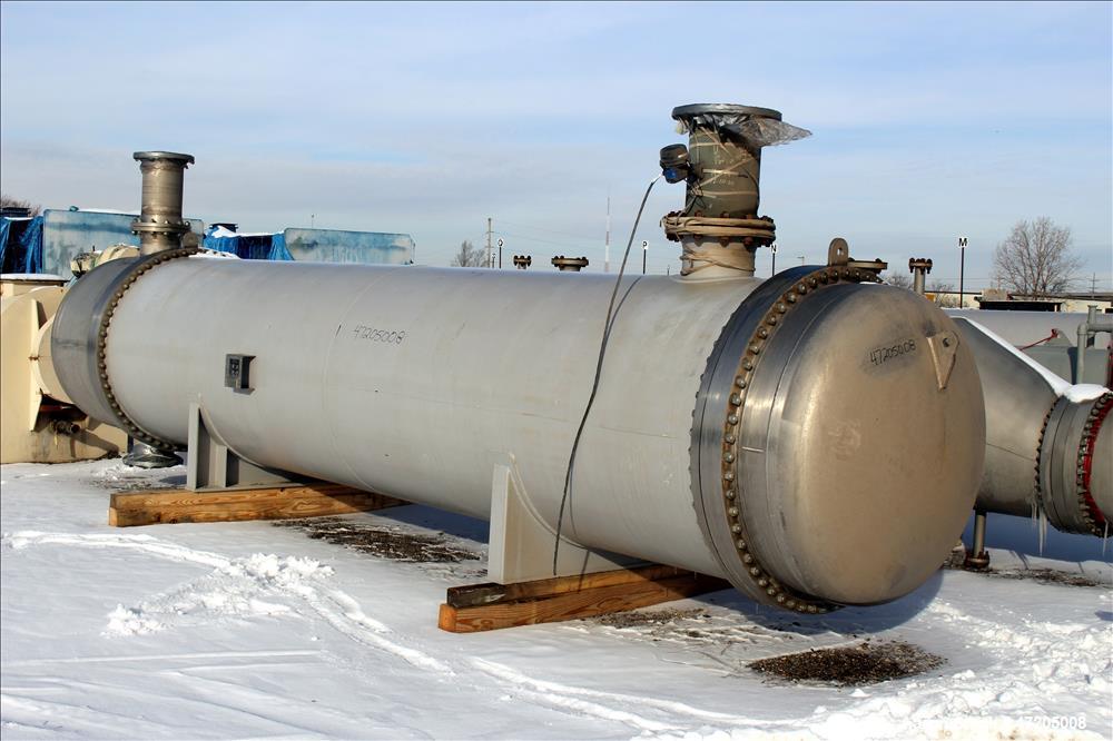 Unused- Harris Thermal Transfer Products 2 Pass Shell & Tube Heat Exchanger, Approximate 8,391 Square Foot, Type BEM, Size 56.3-20, Horizontal. Carbon steel shell rated 150 psi at -30 to 170 degrees ...
