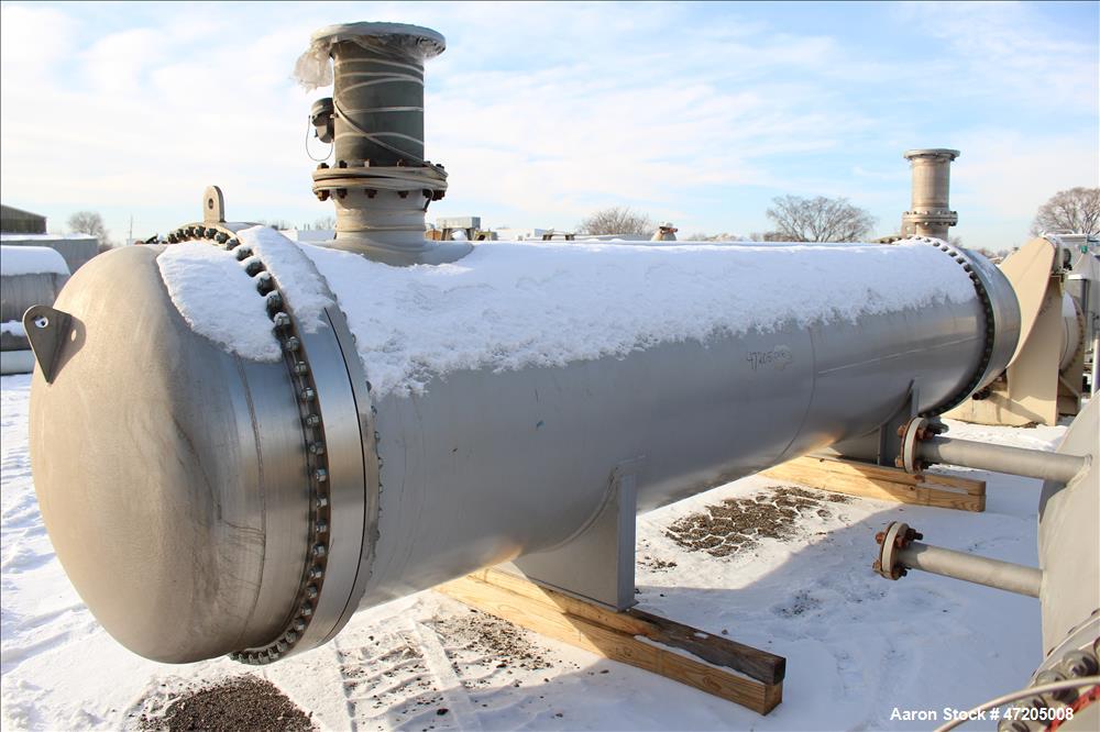Unused- Harris Thermal Transfer Products 2 Pass Shell & Tube Heat Exchanger, Approximate 8,391 Square Foot, Type BEM, Size 56.3-20, Horizontal. Carbon steel shell rated 150 psi at -30 to 170 degrees ...