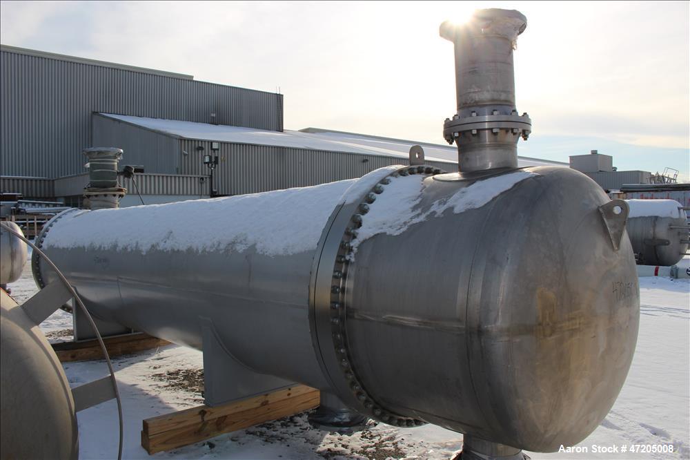Unused- Harris Thermal Transfer Products 2 Pass Shell & Tube Heat Exchanger, Approximate 8,391 Square Foot, Type BEM, Size 56.3-20, Horizontal. Carbon steel shell rated 150 psi at -30 to 170 degrees ...