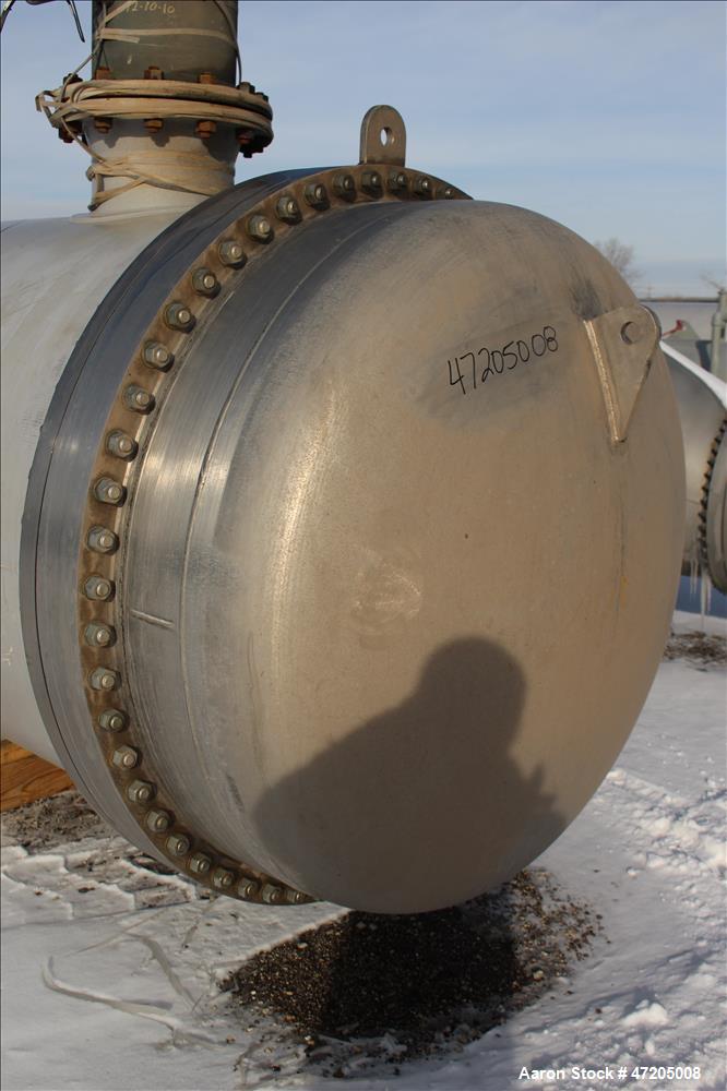 Unused- Harris Thermal Transfer Products 2 Pass Shell & Tube Heat Exchanger, Approximate 8,391 Square Foot, Type BEM, Size 56.3-20, Horizontal. Carbon steel shell rated 150 psi at -30 to 170 degrees ...