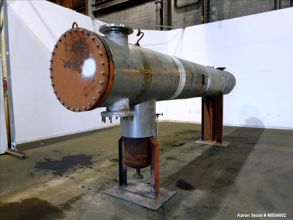 Used Harris Thermal Transfer Products 4 Pass U Tube Shell & Tube Heat Exchanger