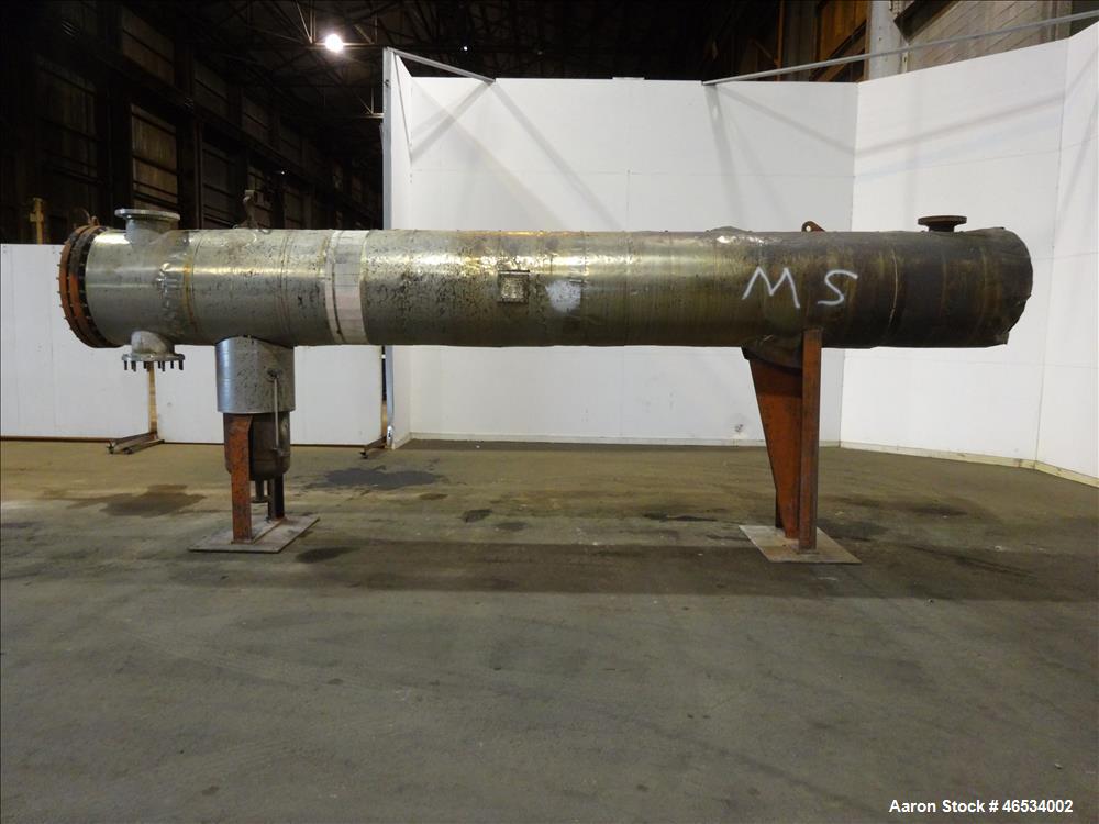 Used Harris Thermal Transfer Products 4 Pass U Tube Shell & Tube Heat Exchanger