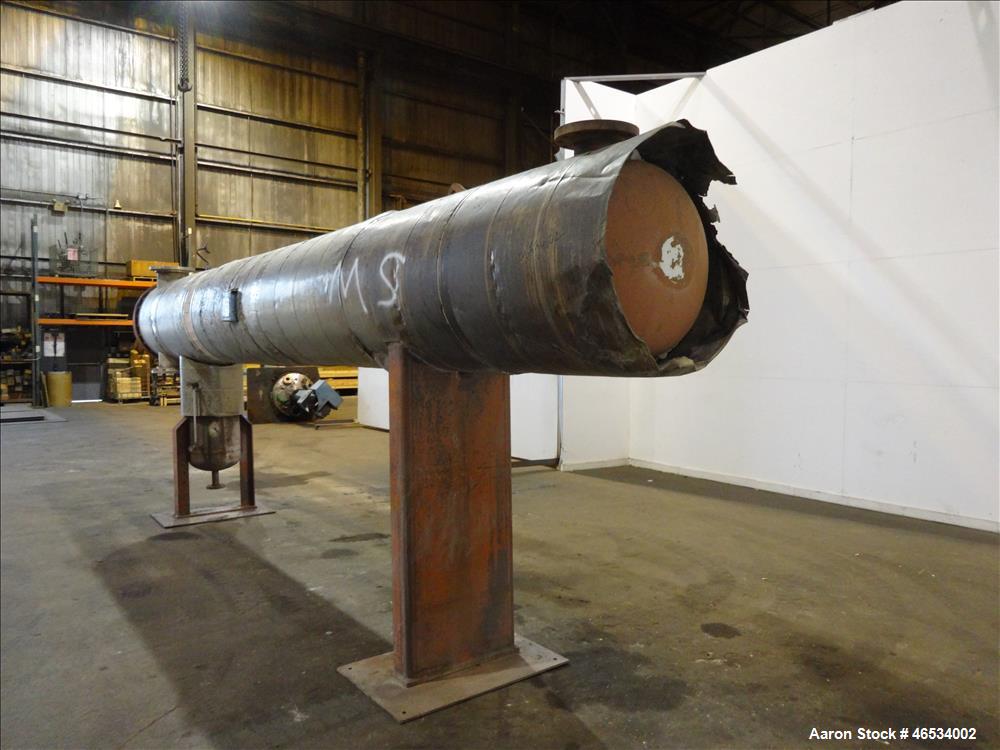 Used Harris Thermal Transfer Products 4 Pass U Tube Shell & Tube Heat Exchanger