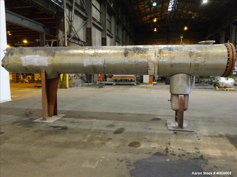 Used Harris Thermal Transfer Products 4 Pass U Tube Shell & Tube Heat Exchanger
