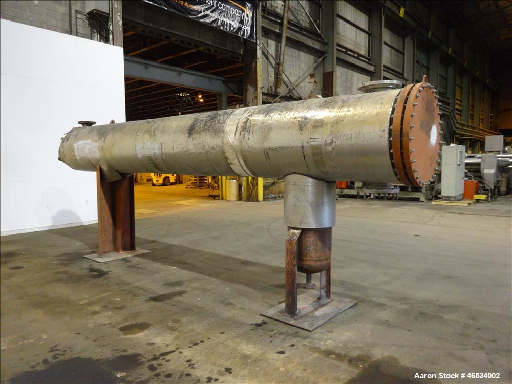 Used Harris Thermal Transfer Products 4 Pass U Tube Shell & Tube Heat Exchanger