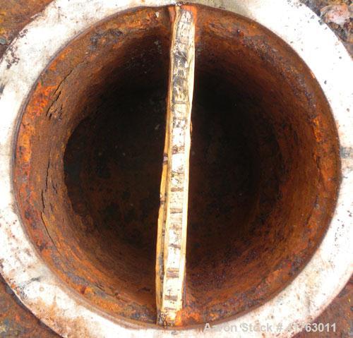 Used J.D. Cousins Two Pass Shell & Tube Heat Exchanger, approximately 61 square feet, horizontal, model FS6144BEM. 316L Stainless steel shell rated 150/FV psi at 300 deg F and –20 deg F at 150/FV psi...