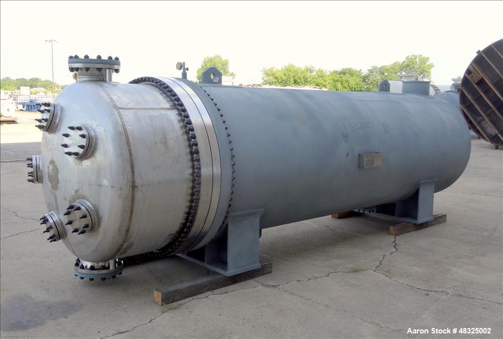 Unused Joseph Oat Corporation 8-Pass U-Tube Shell & Tube Heat Exchanger – 5,700 Sq Ft, Carbon Steel Shell, 304L SS Tubes