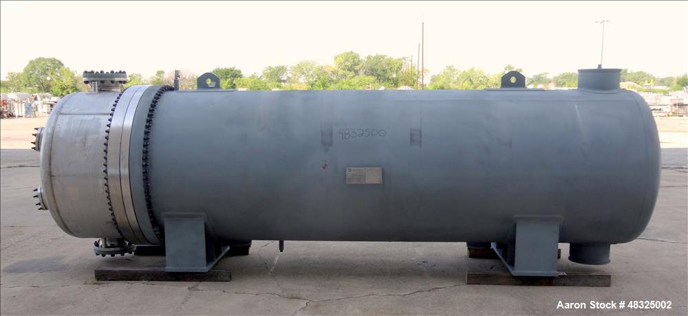 Unused Joseph Oat Corporation 8-Pass U-Tube Shell & Tube Heat Exchanger – 5,700 Sq Ft, Carbon Steel Shell, 304L SS Tubes