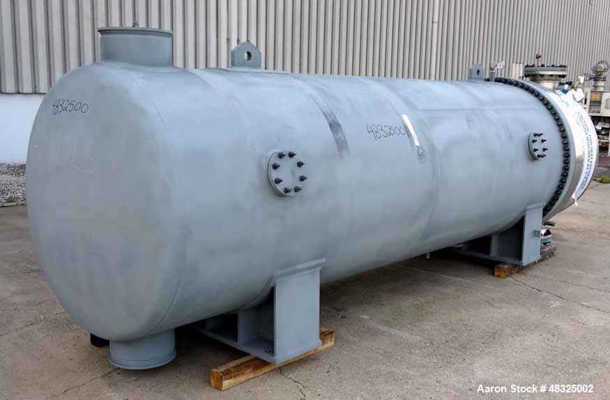 Unused Joseph Oat Corporation 8-Pass U-Tube Shell & Tube Heat Exchanger – 5,700 Sq Ft, Carbon Steel Shell, 304L SS Tubes