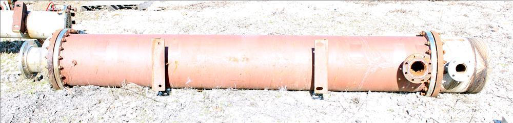 Used KAM Thermal Single Pass Shell & Tube Heat Exchange, 479 Square Feet, Horizontal. Carbon steel shell rated 100psi at -20 to 400 degrees F. (249) 3/4" Diameter x 120" long, 304L stainless steel tu...
