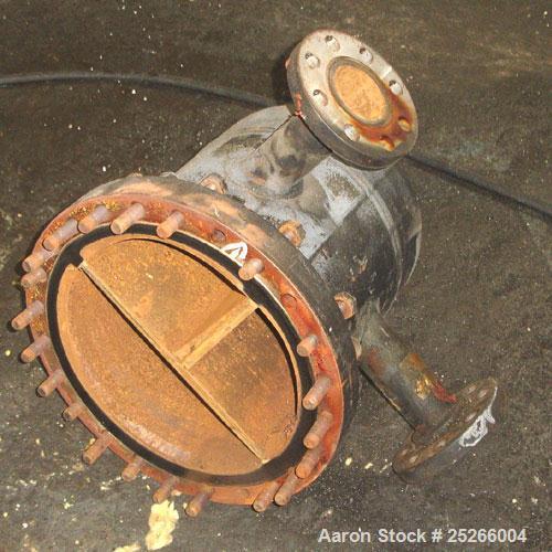 Used Kam Thermal 4 Pass U Tube Heat Exchanger, 194 Square Feet. 304 stainless steel tubes and tube sheets with (104) 3/4" diameter x 9'6" long tubes rated 200 psi at 400 deg F. Carbon steel shell and...