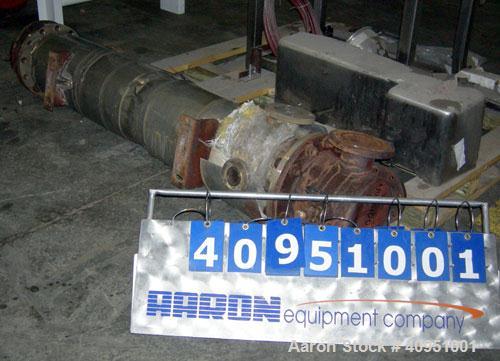 Used KAM Thermal 4 Pass Shell and Tube Heat Exchanger, Approximately 78 Square Feet, Horizontal. 316 stainless steel shell rated 150 psi/fv at 250 deg F. (68) 3/4" diameter x 71 1/2" long 316 stainle...
