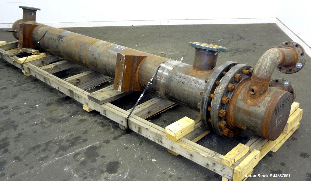 Unused- KAM Thermal U-Tube Heat Exchanger, 214 Square Feet, Horizontal. Carbon steel shell rated 300 psi at -20 to 750 degrees F. (52) 3/4" diameter x 10' long 304 stainless steel tubes rated 150 psi...