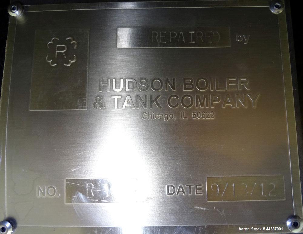 Unused- KAM Thermal U-Tube Heat Exchanger, 214 Square Feet, Horizontal. Carbon steel shell rated 300 psi at -20 to 750 degrees F. (52) 3/4" diameter x 10' long 304 stainless steel tubes rated 150 psi...