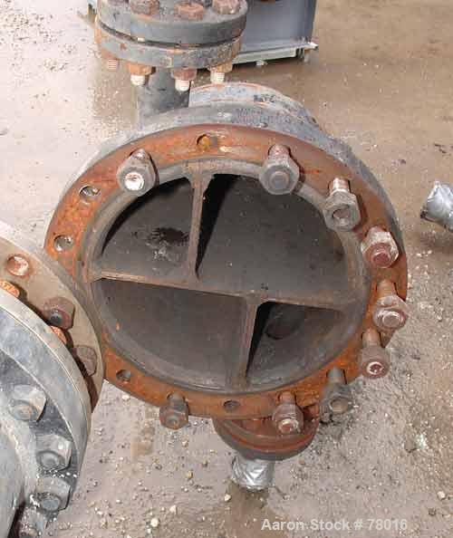 USED: KAM thermal 6 pass U-tube heat exchanger, 162 sq ft, horizontal.(92) 3/4" diameter x 9' long 304 stainless steel tubes rated 200 psiat 400 deg F. Carbon steel heads/shell rated 200 psi at 400 d...