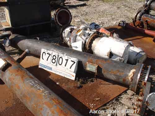 USED: KAM thermal 6 pass U-tube heat exchanger, 162 sq ft, horizontal.(92) 3/4" diameter x 9' long 304 stainless steel tubes rated 200 psiat 400 deg F. Carbon steel heads/shell rated 200 psi at 400 d...
