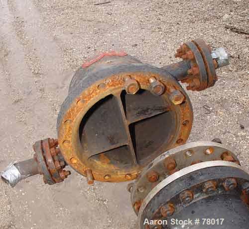 USED: KAM thermal 6 pass U-tube heat exchanger, 162 sq ft, horizontal.(92) 3/4" diameter x 9' long 304 stainless steel tubes rated 200 psiat 400 deg F. Carbon steel heads/shell rated 200 psi at 400 d...