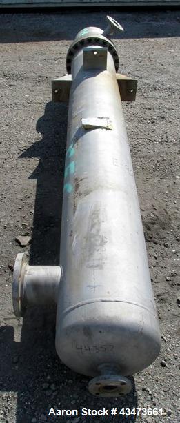 Used Ketema Shell & Tube "U-Tube" Heat Exchanger, 270 Square Feet, Model 15-A-108. (92) 316L Stainless steel .625" diameter tubes rated 150 psi at -76 to 608 degrees F. Shell rated 150 psi at -76 to ...