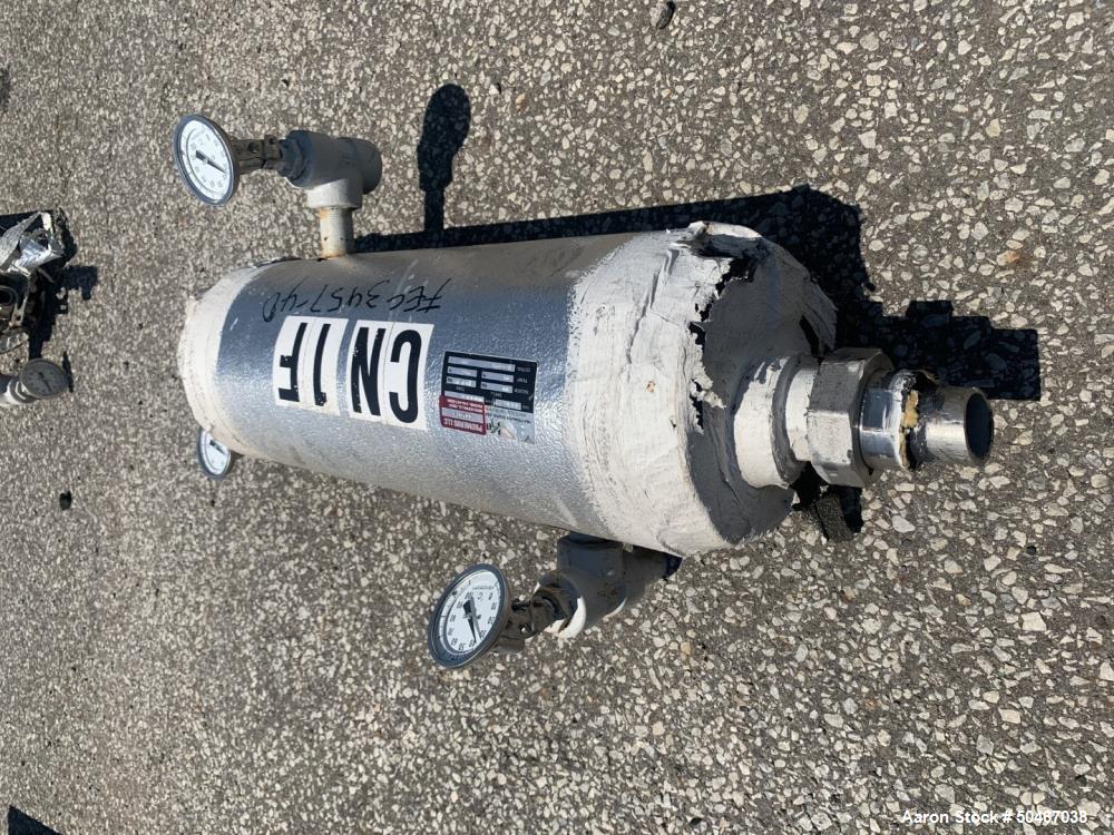 Used Ketema Shell & Tube Heat Exchanger, 7.6 Square Feet