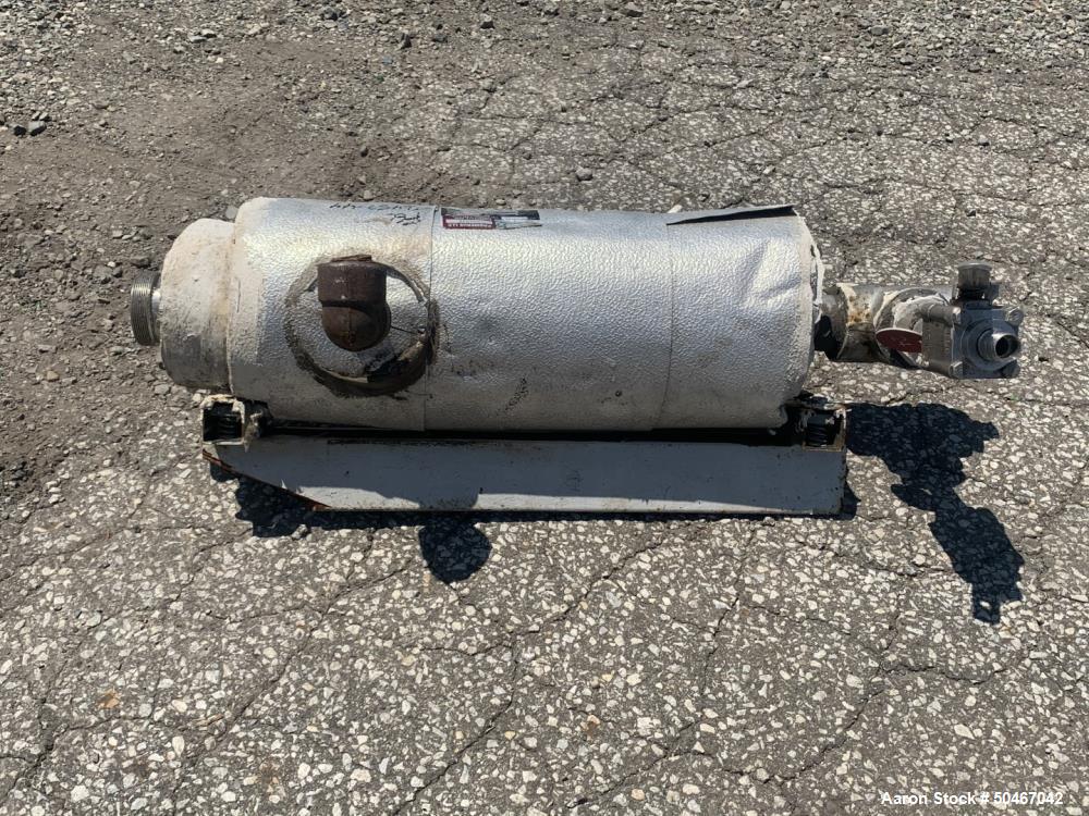 Used 7.6 sq ft Ketema shell and tube heat exchanger