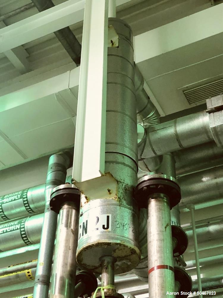 Used 48 sq ft API Ketema shell and tube heat exchanger
