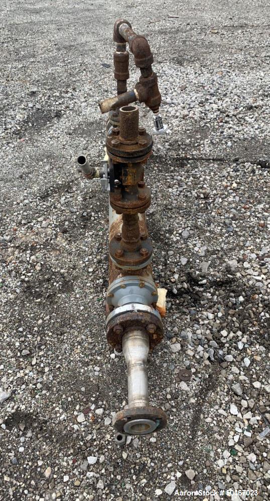 Used 48 sq ft API Ketema shell and tube heat exchanger