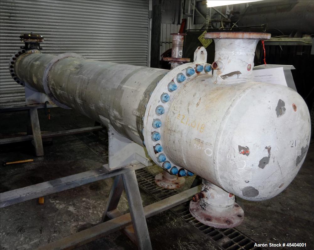 Used Manning & Lewis Shell and Tube Heat Exchanger
