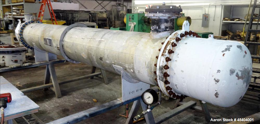 Used Manning & Lewis Shell and Tube Heat Exchanger