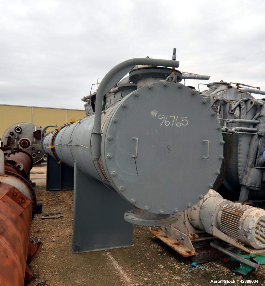 Unused- Horizontal Melter S.A. de C.V. 2 Pass Shell & Tube Heat Exchanger, 3746 Square Feet, Type NEN