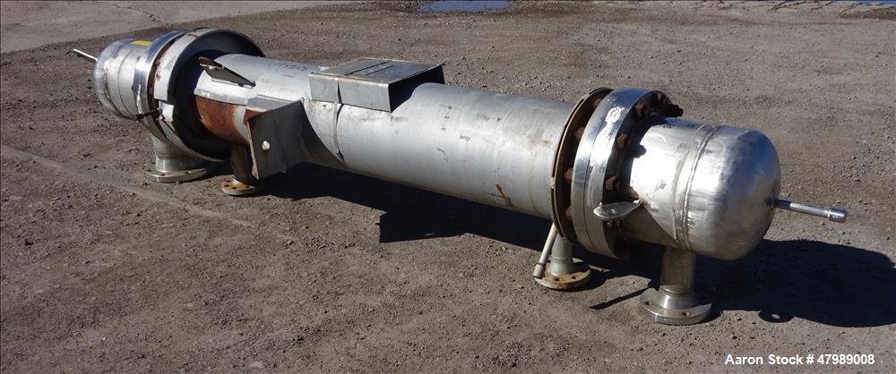 Used Mitternight Boiler Works Inc. Shell & Tube Heat Exchanger, Approximate 88