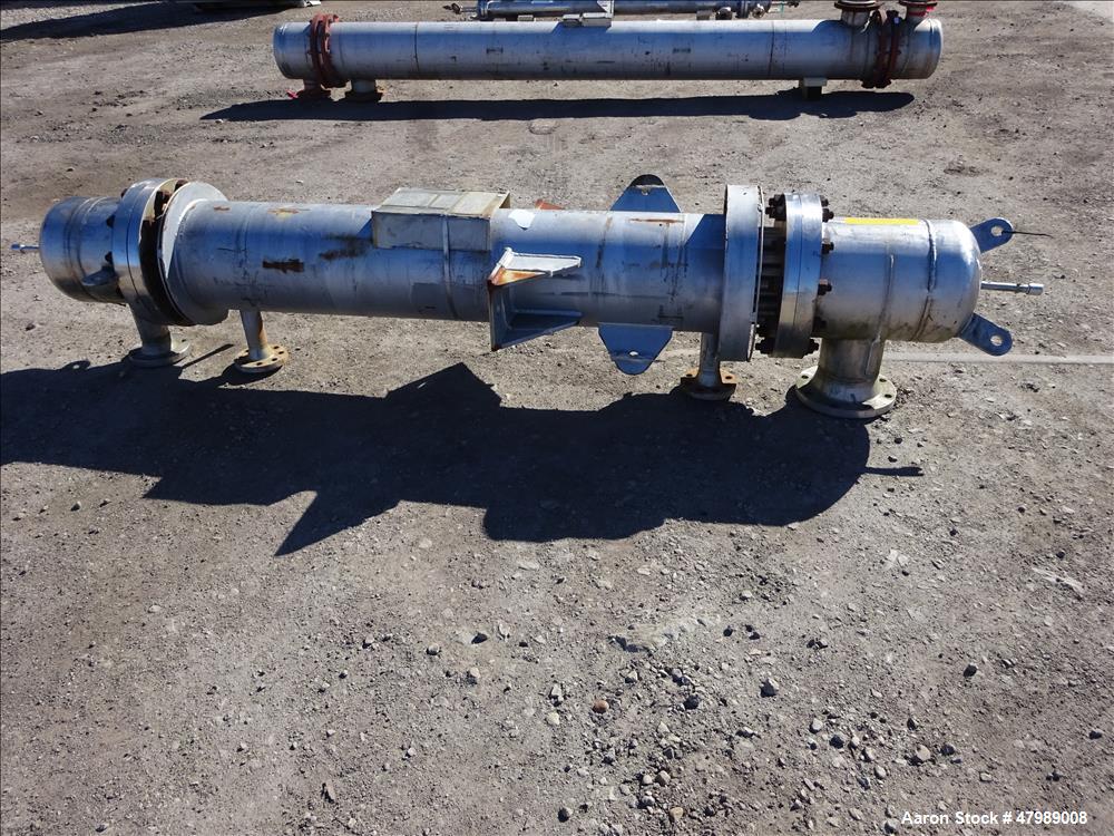 Used Mitternight Boiler Works Inc. Shell & Tube Heat Exchanger, Approximate 88