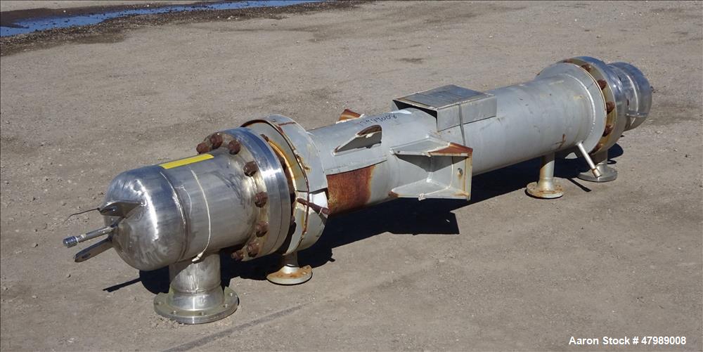 Used Mitternight Boiler Works Inc. Shell & Tube Heat Exchanger, Approximate 88
