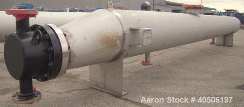 Unused- Mueller U Tube Shell and Tube Heat Exchanger/ Reboiler, 208 square feet,  horizontal. STI Tema Type BKU, Tema Size 12/20-228, Tema Class B. 20’’ diameter 304L stainless steel shell rated 150 ...