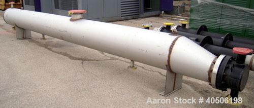 Unused- Mueller U Tube Shell and Tube Heat Exchanger/ Reboiler, 208 square feet,  horizontal. STI Tema Type BKU, Tema Size 12/20-228, Tema Class B. 20’’ diameter 304L stainless steel shell rated 150 ...