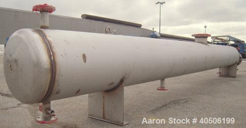 Unused- Mueller U Tube Shell And Tube Heat Exchanger/ Reboiler, 208 Square Feet,    Horizontal. STI Tema Type BKU, Tema Size 12/20-228, Tema Class B. 20’’ diameter 304L stainless steel shell rated 15...