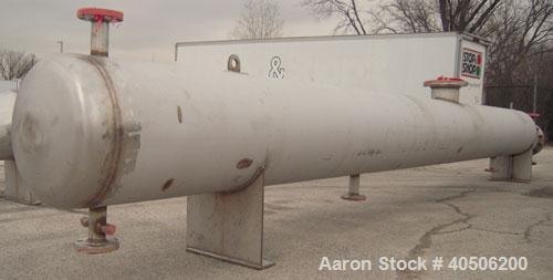 Unused- Mueller U Tube Shell And Tube Heat Exchanger/ Reboiler, 208 Square Feet,    Horizontal. STI Tema Type BKU, Tema Size 12/20-228, Tema Class B. 20’’ diameter 304L stainless steel shell rated 15...