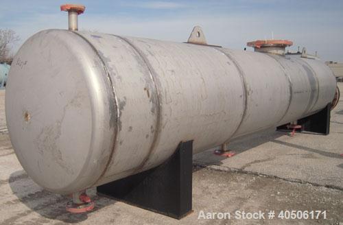 Unused- Mueller U Tube Shell and Tube Heat Exchanger/ Reboiler, 1270 Square  Feet,  Horizontal. STI Tema Type BKU, Tema Size 24/40-216, Tema Class B. 40’’ diameter 304L stainless steel shell rated 10...