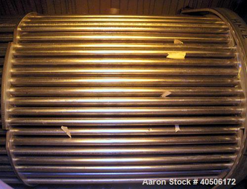 Unused- Mueller U Tube Shell and Tube Heat Exchanger/ Reboiler, 1270 squarefeet, horizontal. STI Tema Type BKU, Tema Size 24/40-216, Tema Class B. 40’’ diameter 304L stainless steel shell rated 100 p...