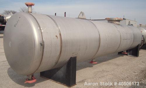 Unused- Mueller U Tube Shell and Tube Heat Exchanger/ Reboiler, 1270 squarefeet, horizontal. STI Tema Type BKU, Tema Size 24/40-216, Tema Class B. 40’’ diameter 304L stainless steel shell rated 100 p...