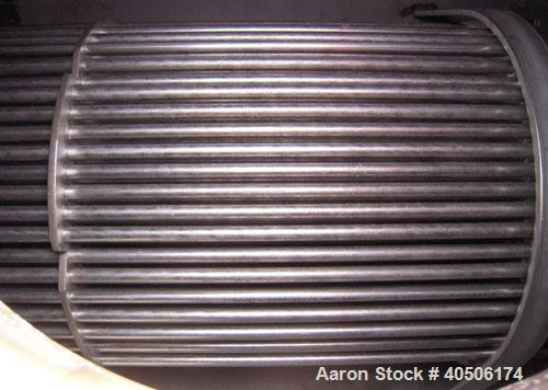 Unused- Mueller U Tube Shell and Tube Heat Exchanger/ Reboiler, 1270 squarefeet, horizontal. STI Tema Type BKU, Tema Size 24/40-216, Tema Class B. 40’’ diameter 304L stainless steel shell rated 100 p...