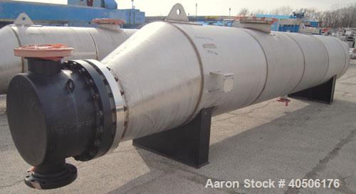 Unused- Mueller U Tube Shell and Tube Heat Exchanger/ Reboiler, 1270 squarefeet, horizontal. STI Tema Type BKU, Tema Size 24/40-216, Tema Class B. 40’’ diameter 304L stainless steel shell rated 100 p...