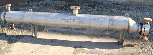 Unused- Mueller U Tube Shell & Tube Heat Exchanger, 31 Square Feet, Horizontal. Tema Type BKU, Tema Size 6/12-120, Tema Class C. 304 Stainless steel shell rated 150 psi at 500 deg F and -20 deg F at ...