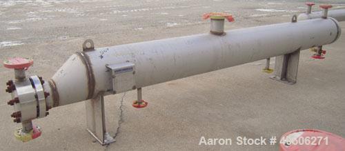 Unused- Mueller U Tube Shell and Tube Heat Exchanger, 31 Square Feet, Horizontal. Tema Type BKU, Tema Size 6/12-120, Tema Class C. 304 stainless steel shell rated 150 psi at 500 deg F and -20 deg F a...