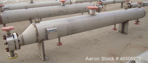 Unused- Mueller U Tube Shell and Tube Heat Exchanger, 31 Square Feet, Horizontal. Tema Type BKU, Tema Size 6/12-120, Tema Class C. 304 stainless steel shell rated 150 psi at 500 deg F and -20 deg F a...