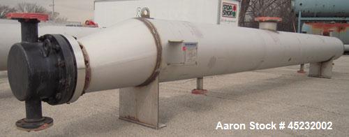 Unused-Mueller U Tube Shell and Tube Heat Exchanger / Reboiler, 208 square feet, horizontal